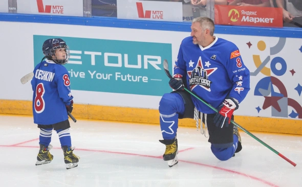 Сын Александра Овечкина сделал покер в Матче звезд в Мытищах